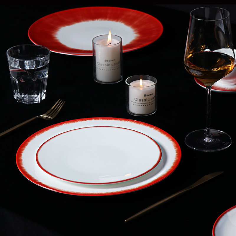 Fine Bone China Dinnerware Set Luxury Bone China Dinner Plate from